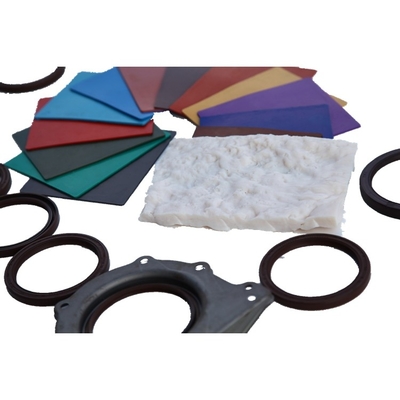 Buy Fluorocarbon Rubber Unvulcanized Rubber Compound Gaskets O Rings Hoses Odorless fluoroelastomer rubber online manufacture