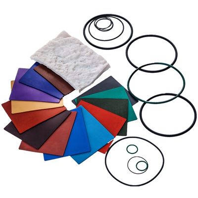 Oil Resistant FKM Rubber Compound for Excellent Tear Resistance  Black Used for O Rings & Seals