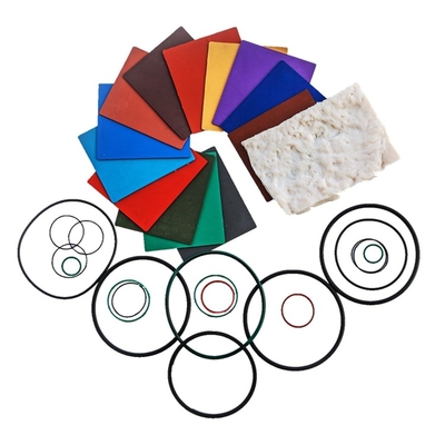 Colored FKM Rubber Compound With High Tensile Rubber Parts Fuel Resistance For Turbo Charger Systems