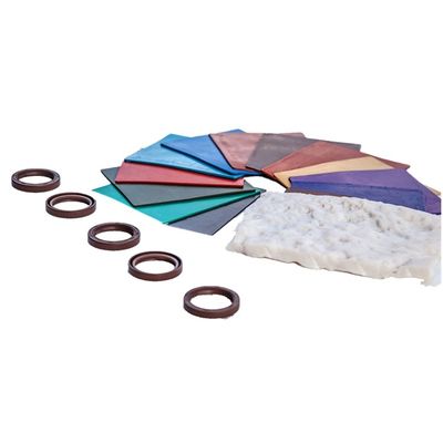 Buy Odorless High Fluorine Compound FKM Fluorine Rubber for Turbo Charger System online manufacture