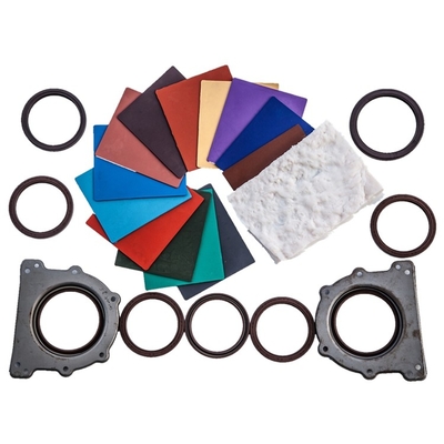 Custom Silicone Compounds FKM Rubber Compounds O Ring Fluorocarbon Durable