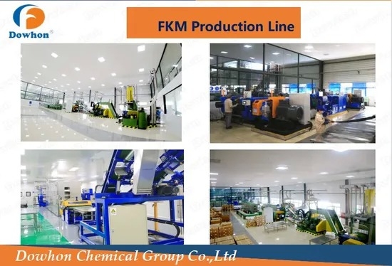 Buy FKM Fluoroelastomer Rubber Precompound 20-60 Mooney Viscosity online manufacture