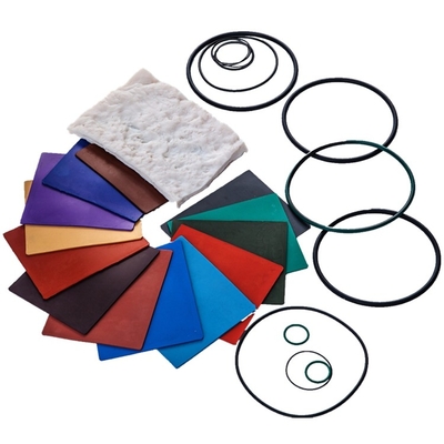Oil Resistant FKM Rubber Compound for Excellent Tear Resistance  Black Used for O Rings & Seals